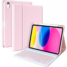 Keyboard Case Compatible Ipad 10Th Generation 10.9 Inch, Compatible With Ipad 10Th Generation, Protective Case With Detachable Keyboard_Surprise Gift