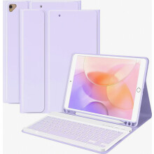 Keyboard Case Compatible Ipad 9Th/8Th/7Th Generation (2021/2020/2019), Detachable Keyboard, Compatible With Ipad 9/8/7_Surprise Gift