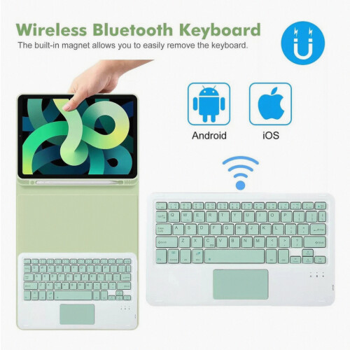 Θήκη με πληκτρολόγιο αφής συμβατή με iPad Air 13M 2