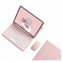 Keyboard Case Compatible With Fire Hd10 / Fire Hd10Plus 2023/2021 (13Th/11Th Generation), Detachable Candy-Colored Keyboard And Bluetooth Mouse_Surpr