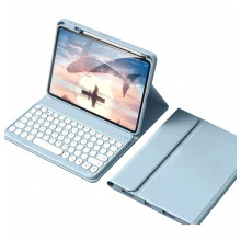 Ipad 10Th Generation Keyboard Case Pink Magnetic Detachable_Surprise Gift