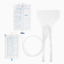 Male Portable Urine Bag Silicone Incontinence Bag Compatible_Surprise Gift
