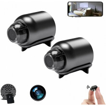 Ceamara Faireachais Laistigh Mini Full HD 4K le Radharc Oíche_Bronntanas Iontach