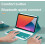 Ipad Mini 6Th Generation Keyboard Case With Mouse And Backlight_Surprise Gift 3
