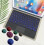 Φωτιζόμενη θήκη πληκτρολογίου Bluetooth Touchpad 7