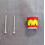 Robust Mini Drum Set With Decorative Drumsticks, Various Colors, Synthetic Material_Surprise Gift 3