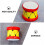Robust Mini Drum Set With Decorative Drumsticks, Various Colors, Synthetic Material_Surprise Gift 5