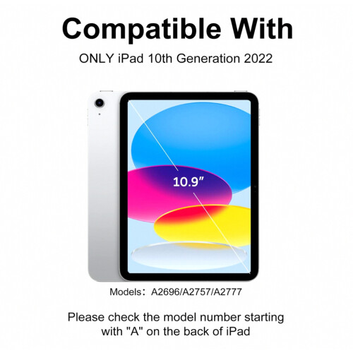 Συμβατή με iPad 10ης γενιάς (2022, 10,9 ιντσών) θ 1