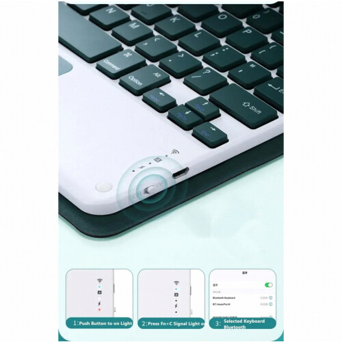 Λεπτή θήκη Smart Keyboard συμβατή με iPad 10 (10, 2