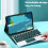 Λεπτή θήκη Smart Keyboard συμβατή με iPad 10 (10, 5