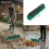 18" Heavy Duty Outdoor Yard Broom and Metal Handle 7
