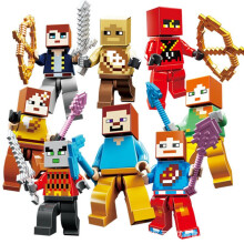 (6) Building Blocks Compatible Kids Educational Toys Creative Birthday Gift