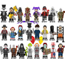 (3) Halloween Mini Building Blocks Figure Toy Bags Set