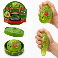 (2) Simulated Bun Squishy Toy Christmas Gift Food-Shaped Stress Relief Slow Rebound Decompression Toy 8.5CM