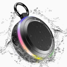 Φορητό ασύρματο ηχείο Bluetooth, αδιάβροχο IPX7 με ραδιόφωνο FM, μίνι ηχείο τα