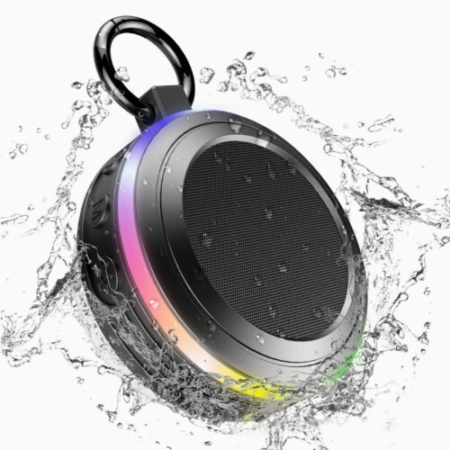Φορητό ασύρματο ηχείο Bluetooth, αδιάβροχο IPX7 με ραδιόφωνο FM, μίνι ηχείο τα