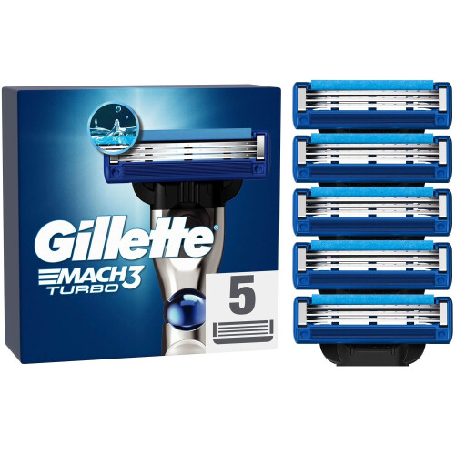 Lames de rasoir Mach3 Turbo 5 pièces 1