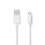USB kabel | USB 2.0 | USB-A samec | USB Micro-B samec | 480 Mbps | Poniklovaný | 2,00 m | Kulatý | PVC | Bílá | Box 2