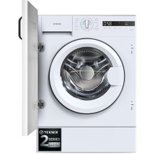 Teknix BITKW814 - White 8KG Integrated Washing Machine - 1400 RPM - A energy