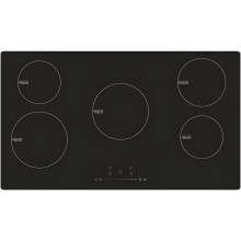 Cata UBIND90F - Black Glass 90cm Induction Hob - 5 Cooking Zones