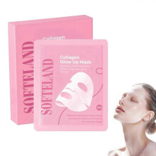 (2pcs) Collagen Glow Up Mask,Glow up Firm Skin,Deep Hydrating,Wrinkle Reduction and Pore Minimization,Glass Skin,4pcs