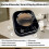 Automatic Wall-Mounted Soap Dispenser, 320ml Electric Sensor Foam Dispenser, No Touch, 5 Level Adjustable, for Bathroom, 2