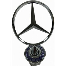 Original Replacement Emblem Stars, Decorative Car Badge Set, Durable Metal Finish for Vehicle Styling