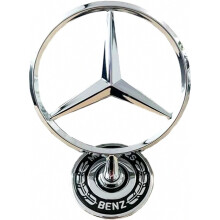 Originaler Ersatz-Emblemstern für CE CLK S-Klasse, schwarze Emblemabdeckung