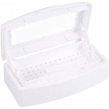 Caixa esterilizadora UV de plástico para ferramentas de unhas, cubos e recipientes, caixa de armazenamento para manicure para uso em salão.