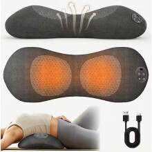 3-in-1 Rückenmassagegerät mit Wärme, Vibration und Dehnung für Entspannung des gesamten Körpers
