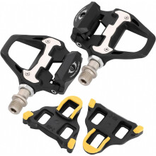 R21 9 x 10 cm SPD Bicycle Pedals, Aluminium Alloy 9/16 Inch Clipless Pedals for Road Bikes and Mountain Bikes, Durable R