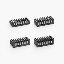 Set van 4 compatibele trimmeropzetstukken voor QP2520, QP2630, QP2734, QP2824, 1/2/3/5 mm geleidekammen voor scheren en trimmen.