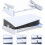 Horizontal Stand for PS5, PS5 Slim and PS5 Pro Console, Stable Base with Screw, Console Holder for Horizontal Placement, 1