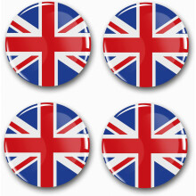 4 x gelstickers voor wieldoppen, 60 mm diameter, velgstickers voor autovelgen, bolvormig embleem, tuningaccessoire, set van 4