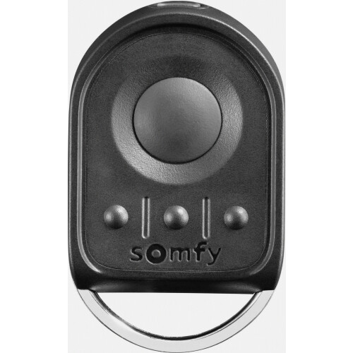 RTS Remote Control Key Fob for Garage Doors, Gates and Shutters, Compact Handheld Remote with 4 Buttons