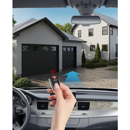Garage Door Remote Control Replacement 433.92MHz for TX4RUNI, Compact Durable Transmitter 1