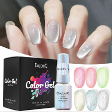 7ml* 6 Colors Cat Eye Nail Polish Painting Varnish Easy To Use UV Gel Polish