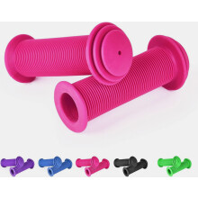 Poignées de guidon pour vélo enfant 22 mm, poignées de sécurité en caoutchouc absorbant les chocs pour trottinette, tricycle, draisienne, et