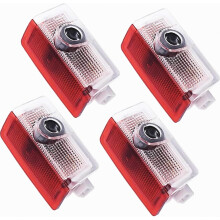 Lot de 4 projecteurs de logo pour portières, accessoires d'éclairage de courtoisie pour BMW Classe E ABCEMG AMG W166 W1