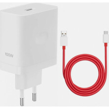 100W SuperVOOC USB Type-C oplaadkabel en voeding, compatibel met OnePlus 15 15R 13 13R 12 12R 11 11T 10
