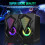 USB 3.5mm Wired Stereo Compact Mini RGB Laptop Pc Gaming Speakers UK 5