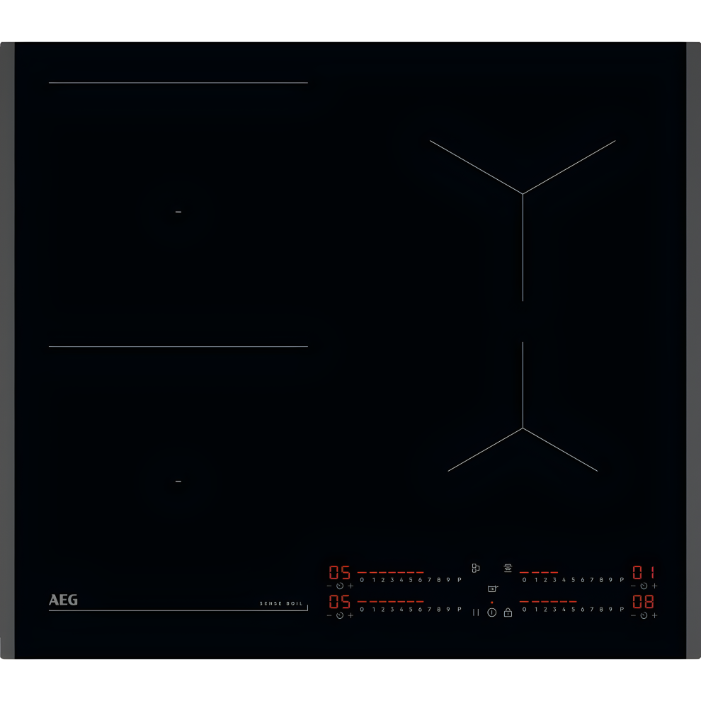 Aeg Ti64ib10fb - Black Induction Hob - 59Cm - 4 Zones
