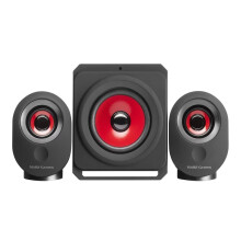 Mars Gaming MSX, 5 Multimedia Modes, 35W PC Speakers, 2.1 Subwoofer - Black