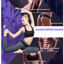 Ensemble de 5 bandes de résistance, 100 % latex naturel, élastiques pour l'entraînement à domicile et le renforcement musculaire.