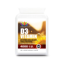 Vitamin D D3 4000IU 90 Capsules HIGH Strength Immune Health Sunshine Vitamin