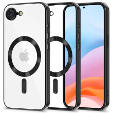 Funda Tech-Protect MagFlex MagSafe para iPhone 16e - Transparente
