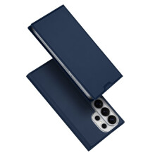 Dux Ducis Samsung Galaxy S26 Ultra Wallet Cover Stand/Card Holder - Blue