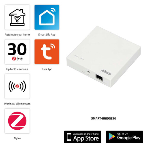 Zigbee Smart Home Hub - Kobler opptil 30 sensorer 1
