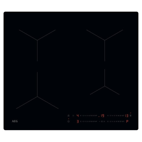 AEG AEG SO64IA0SCB - Black Induction Hob - 58cm 4 Zone