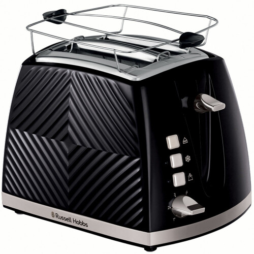 Toaster Black Groove 2S Toast 26390-56 1
